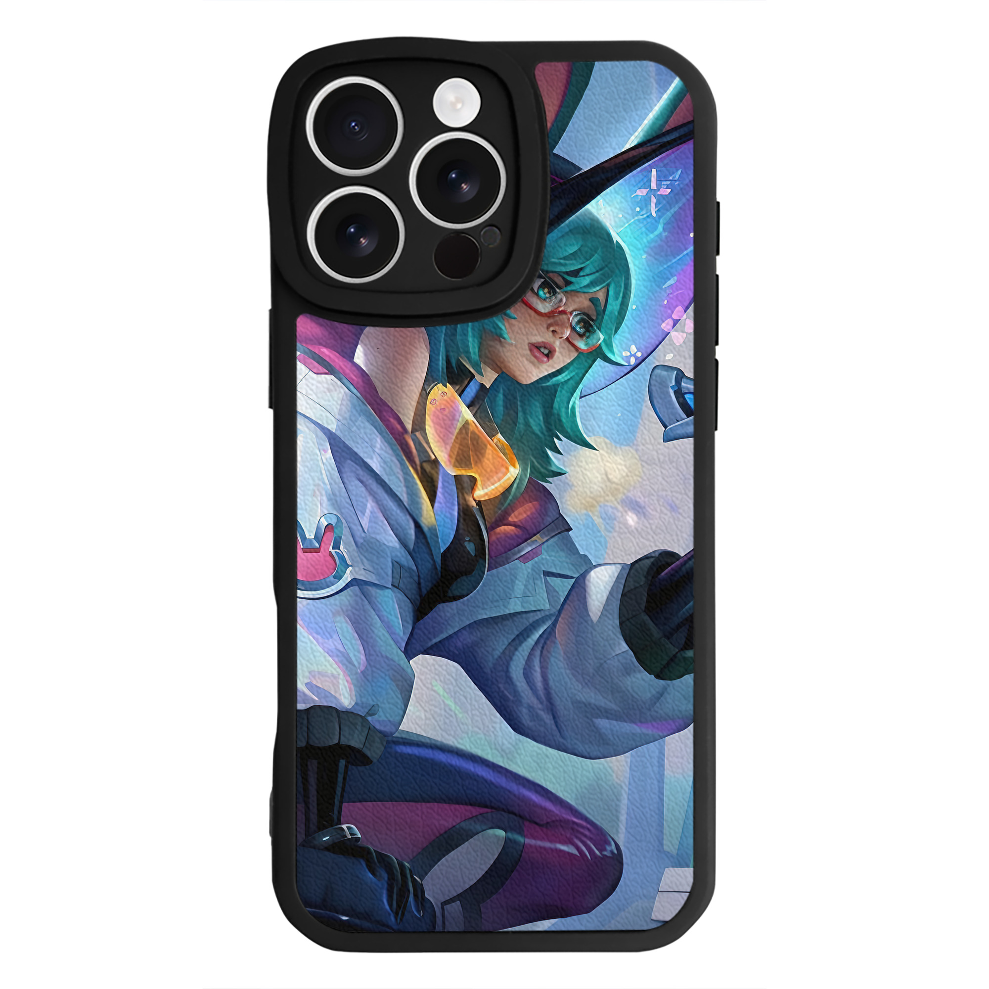 リーグ・オブ・レジェンド League of Legends LOL 【iPhone 16シリーズ対応】シリコンスマホケース（レザー調） 材質：シリコン